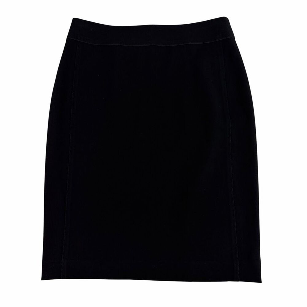 Akris Punto size 4 Black Straight Midi Skirt